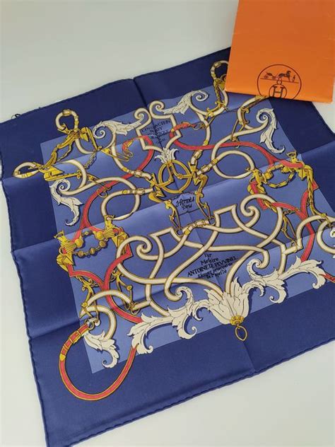 foulard hermes con cavalli vintage